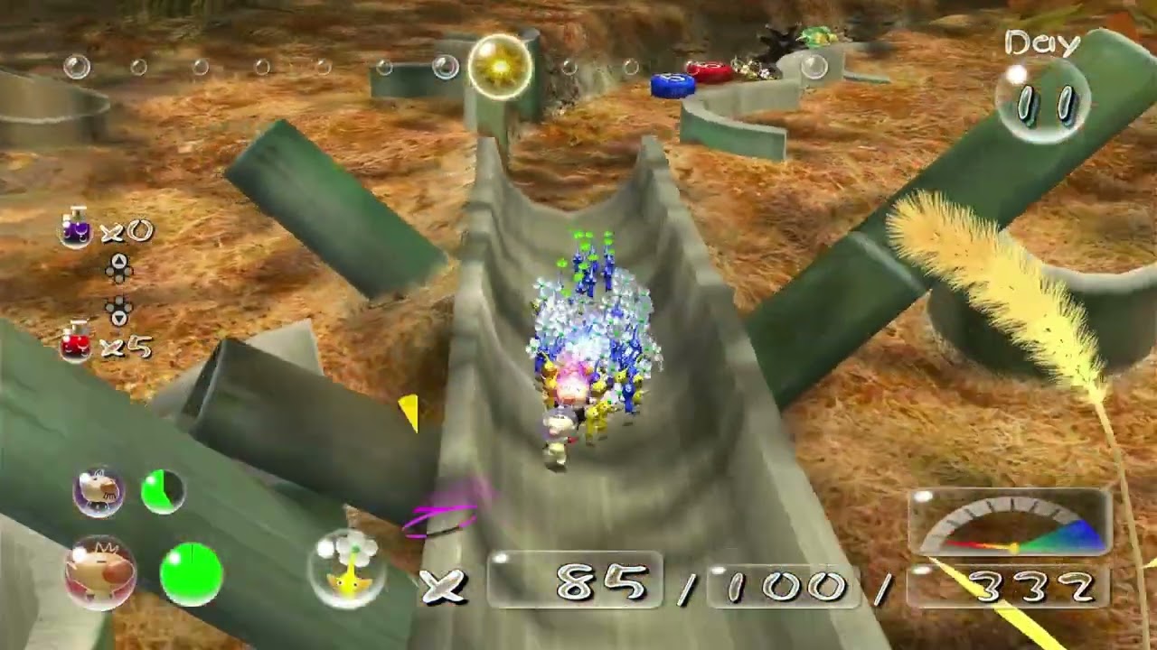 Pikmin 2 - Эпизод 29 - Задумчивый «Что, чёрт возьми, происходит?» Дикий