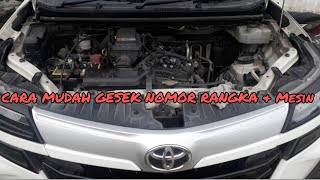 CARA CEK NOMOR MESIN DAN NOMOR RANGKA NEW AVANZA 2019 || LETAK NOKA DAN NOSIN AVANZA 2016-2021 CARA CEK NOMOR MESIN DAN NOMOR RANGKA NEW AVANZA 2019 || LETAK NOKA DAN NOSIN AVANZA 2016-2021