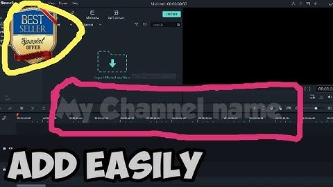 How To Add Logo And Watermark On Videos With Filmora 9.5  latest version