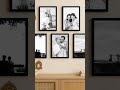 Modern Picture Frame Set ✨ A4 Wall Frames for Family &amp; Office #framedwallart #pictureframing