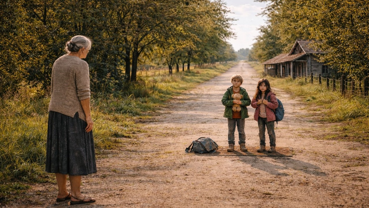 VIÚVA ENCONTRA DUAS CRIANÇAS...EM SUA PORTA MAIS O QUE ELA DESCOBRE E DE PARTI O CORAÇÃO...