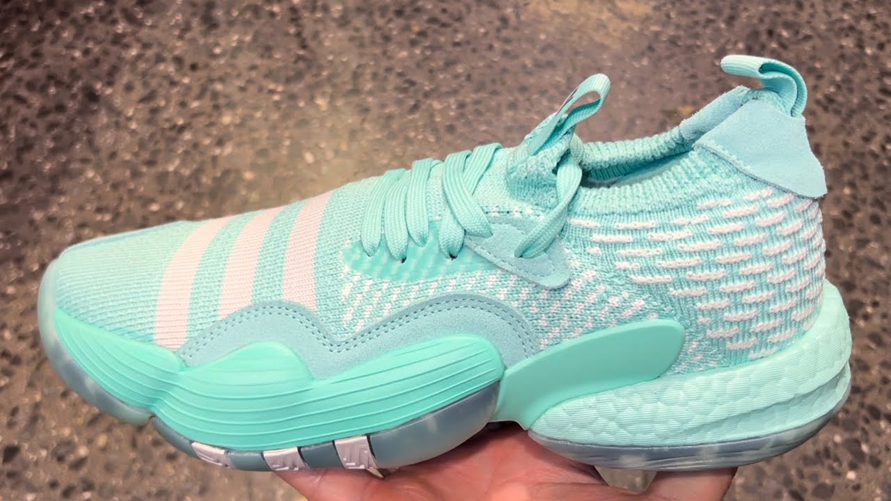 Adidas Trae Young 2 Green Mint Basketball Shoes - YouTube