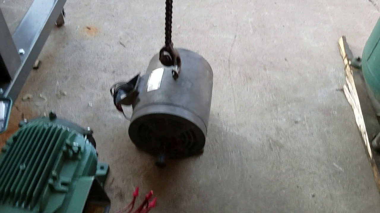 Budgit 1 ton 3 phase chain hoist