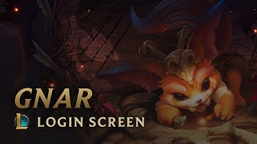 Gnar, the Missing Link | Login Screen - League of Legends