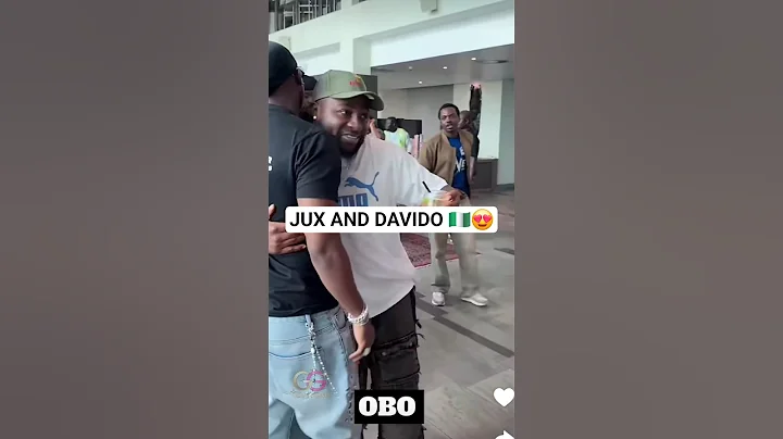 JUX MET WITH DAVIDO❤️‍🔥 #jp #rakeem #Priscilla #jp2025 #glamgossip #shorts