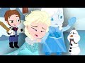 Frozen  as told by babies animation