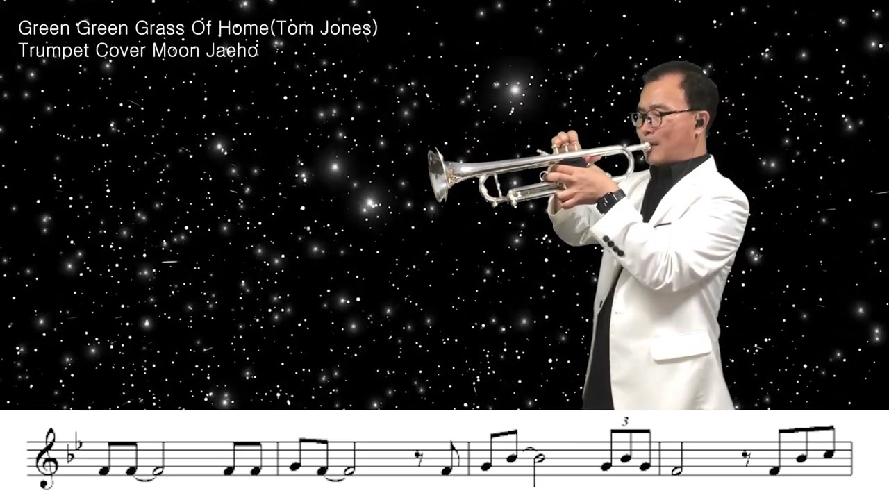 Green Green Grass Of Home(Tom Jones)Trumpet Cover Moon Jaeho