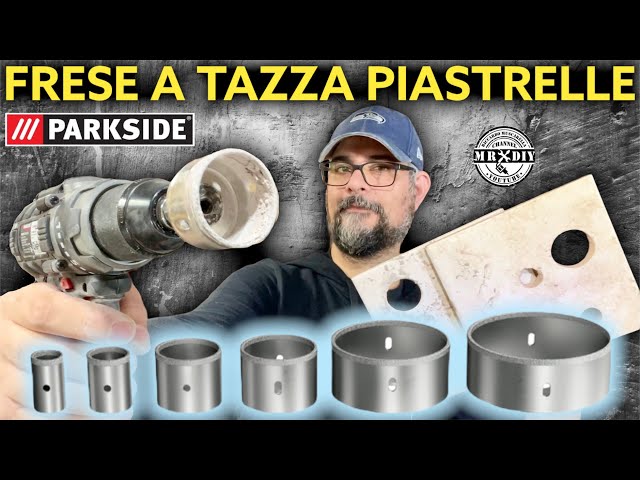 Carbide hole cutters for tiles, concrete, walls. For drilling Parkside lidl  tiles. hole 