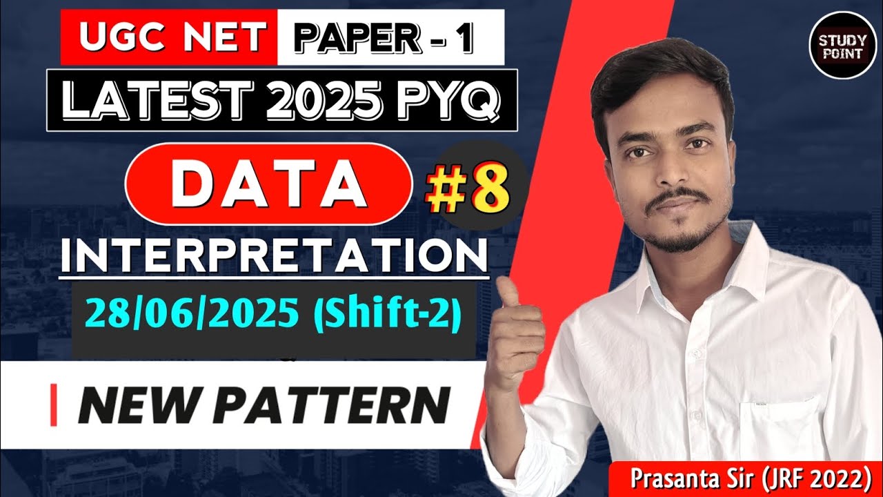 Data Interpretation for UGC NET | UGC NET Paper 1 Previous Year ...