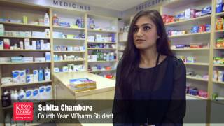 Introducing the Department of Pharmacy and the MPharm degree programme at King's College London