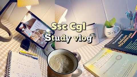 Ssc cgl Study vlog 📖🗒️📚#minivlog #studyvlog #ssccgl #sscaspirants #productiveday #aesthetic