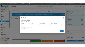 How to Do Billing in Raseed POS (Hindi) | All-in one Discounts, Payments & Invoices
