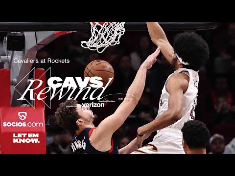 Cavs At Rockets Verizon Game Rewind 
