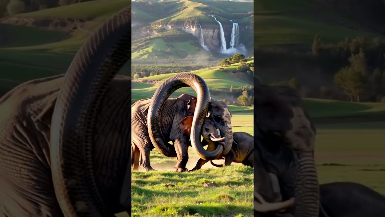 Officers SAVE Elephant from DANGER!