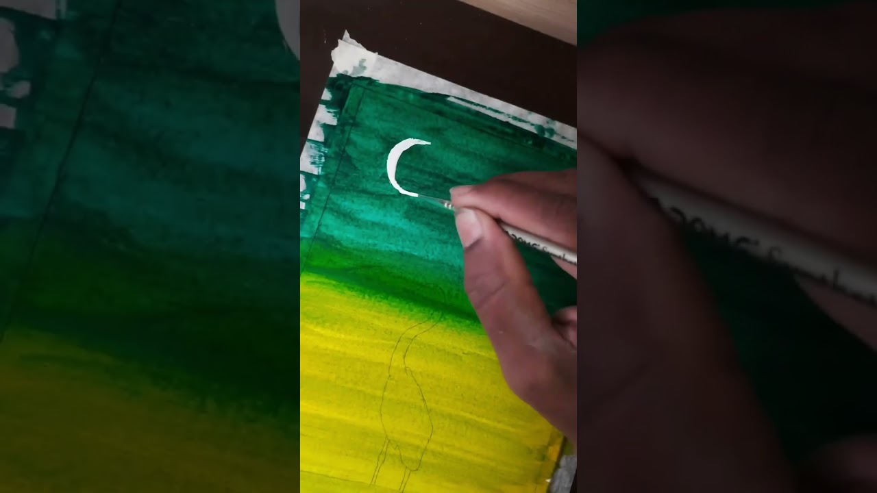 Heron scenery drawing|watercolour drawing