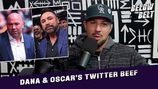 Dana White And Oscar De La Hoya Twitter Beef Below The Belt With Brendan Schaub
