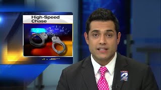 Two county, high-speed chase