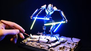 Realistic Lightsaber DIY | General Grievous Diorama