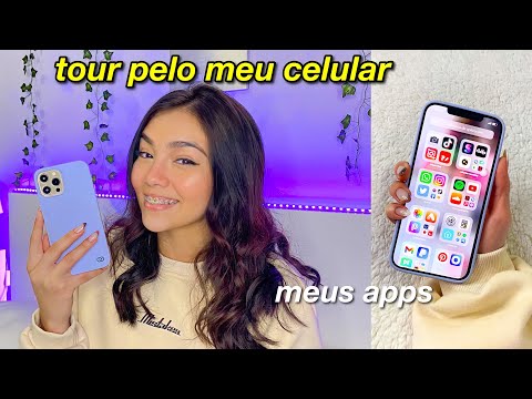 O QUE TEM NO MEU CELULAR | iPhone 12 pro max 💕✨