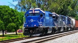 4 FEC Trains scream through Hialeah! Ft. BONUS catch.