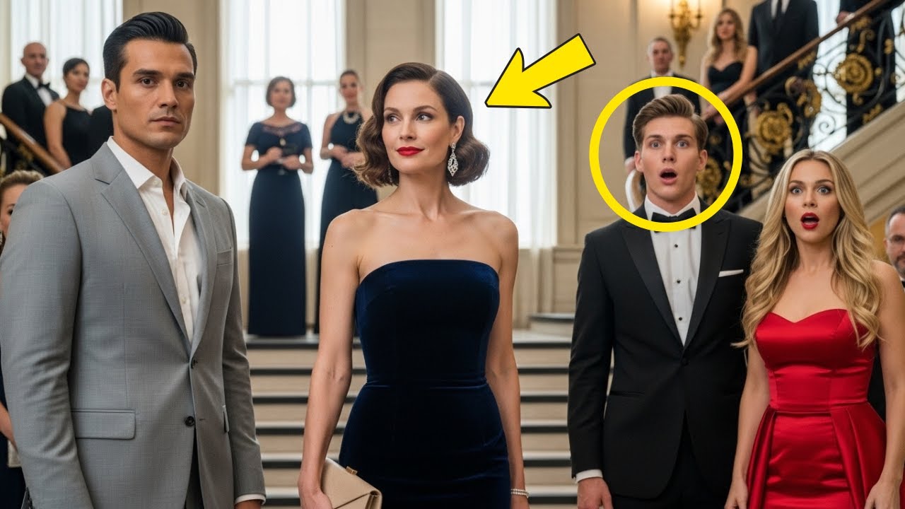 Porta L'Amante Al Gala D'Elite: La Sua Ex Moglie Ruba La Serata Al Marito Miliardario