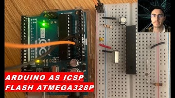 Flash AVR microcontroller over ICSP (SPI) with an Arduino