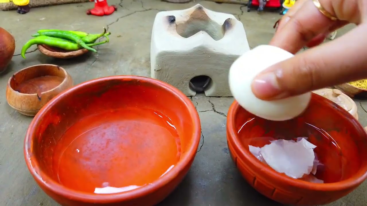 Egg Buna  | Best Recipe | Curry Recipe | New and Easy Recipe| Miniature Cooking| ASMR