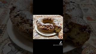 Ciambella con Gocce di Cioccolato 🍫
