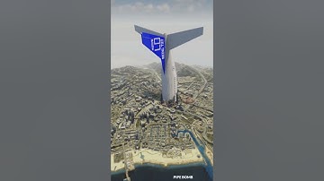 Boeing 737 vs Los Santos | #gta #teardown #destruction
