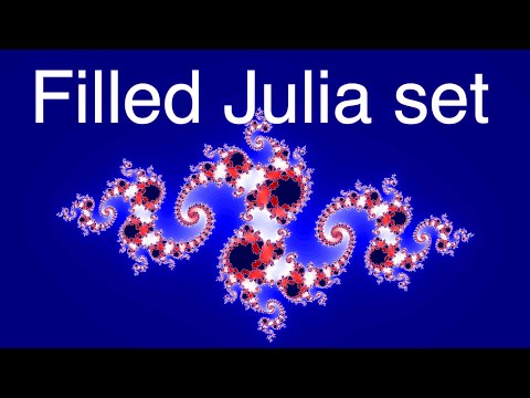 Draw the Julia set with Python