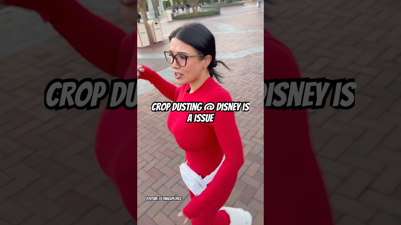 The fact that this happens to us all the time is terrible loll #viralshort #disneyland #cropdusting