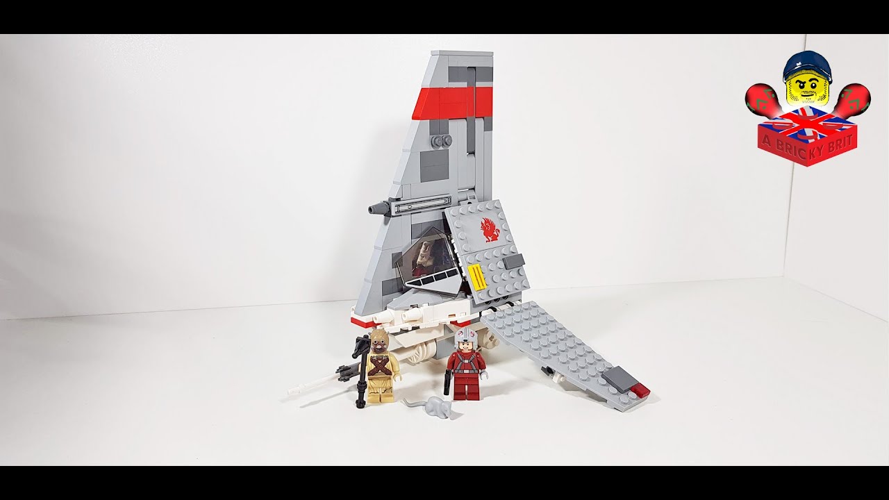 LEGO Star Wars T-16 Skyhopper Speed Build Set 75081