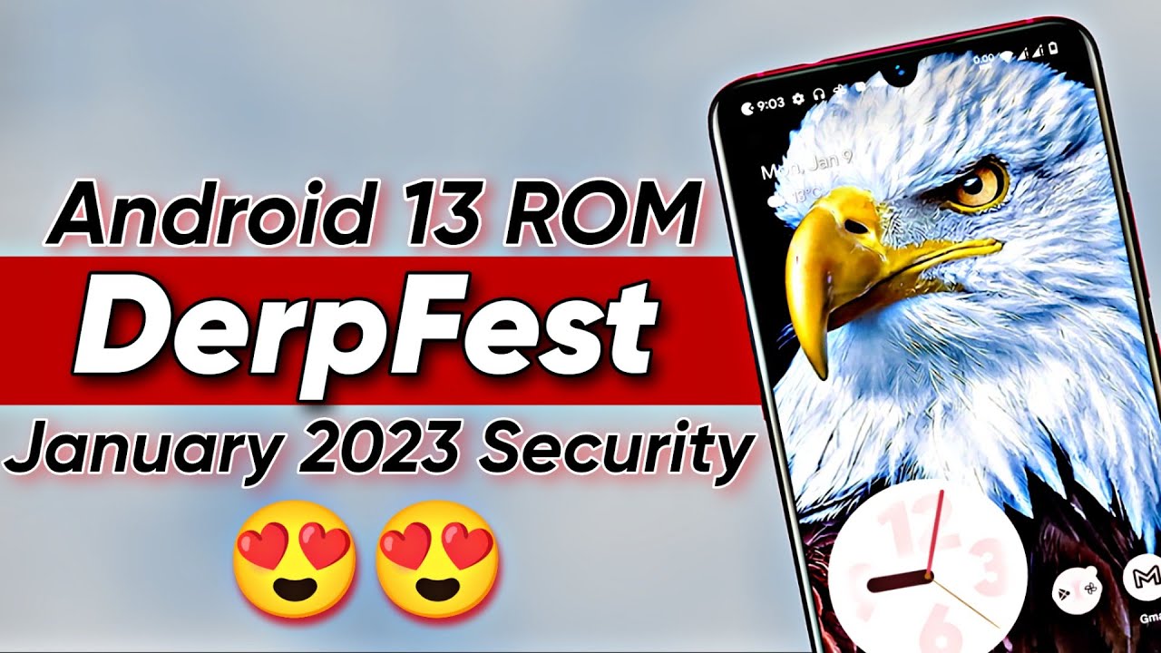 Review Of DerpFest Android 13 ROM January 2023 Security Update 🔥 - YouTube