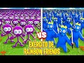 Batalha de Exército de Rainbow Friends no Roblox | Backrooms morphs