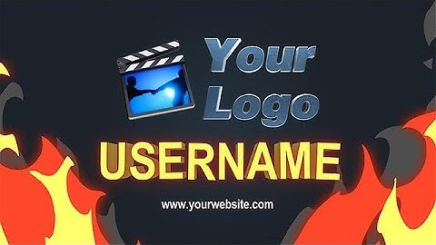 Create a Fire Explosion Gaming Logo Intro Video - MakeWebVideo.com