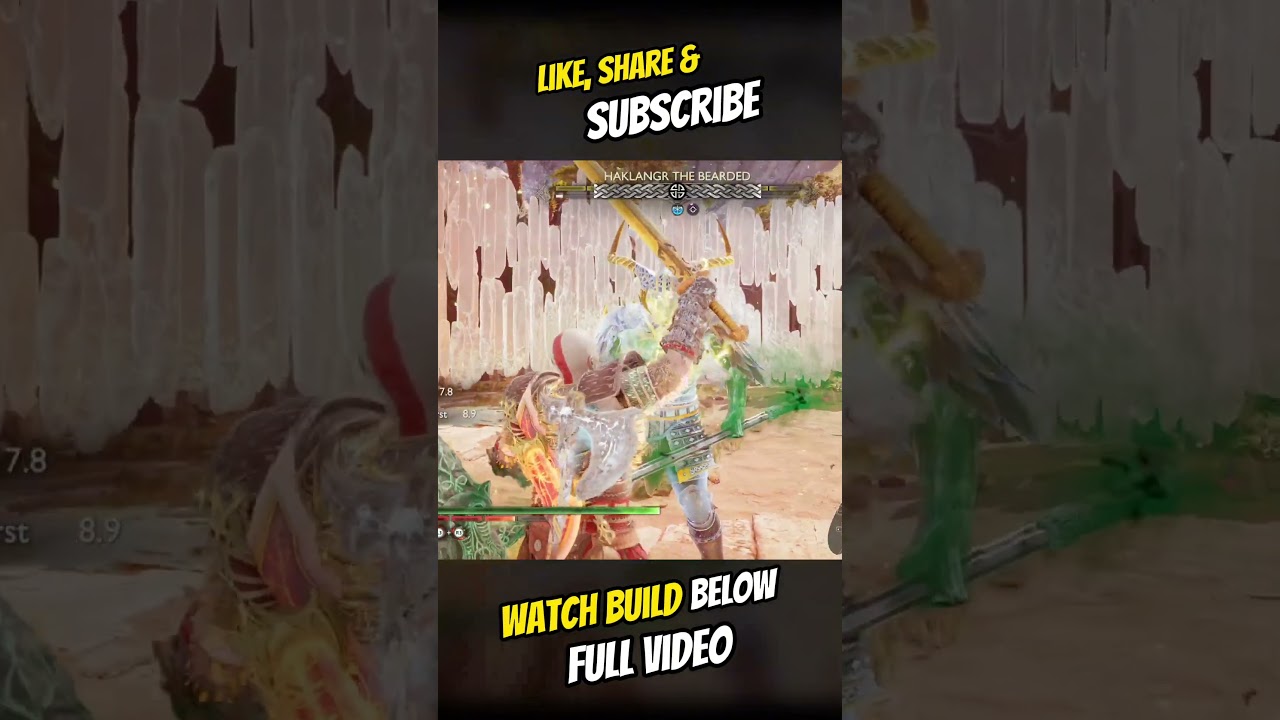 Frozen Ice Axe Best Build 🥶🪓 Berserker Haklangr the Bearded 