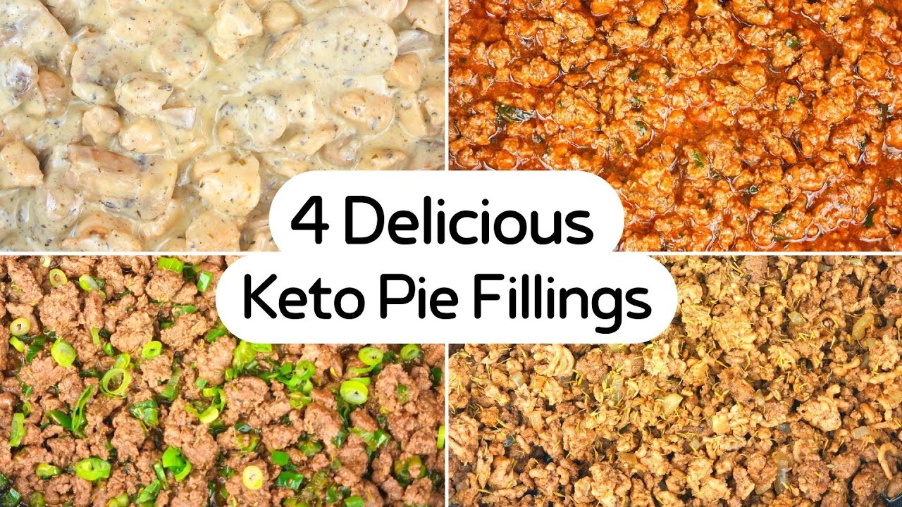 Four Delicious Keto Pie Filling Recipes with Nutritional Info YouTube