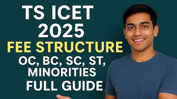 TS ICET 2025 Complete Fee Structure & Reimbursement Details #tsicet #tsicetcounselling #feestructure