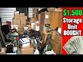 $1,500 Storage Unit Bought! We Show You Our EPIC Resale System To Make BIG BUCKS! Storage Unit Finds