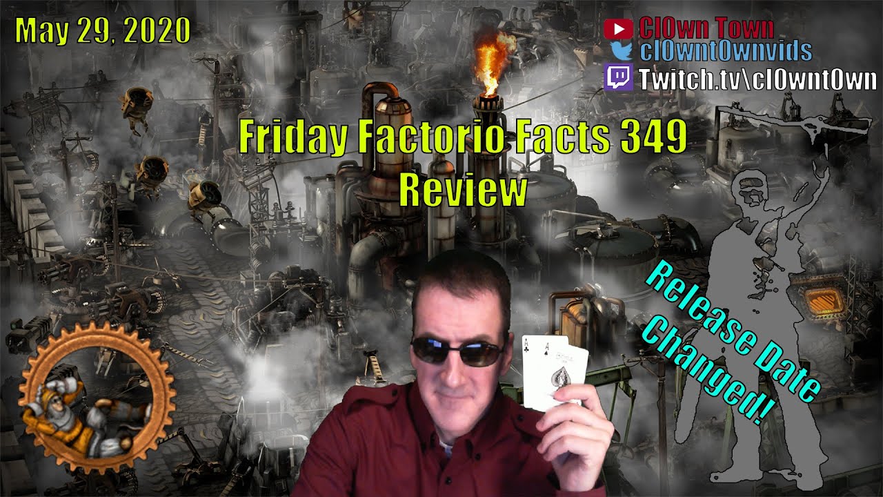 Factorio Friday Facts (FFF 349) Review for May 29, 2020