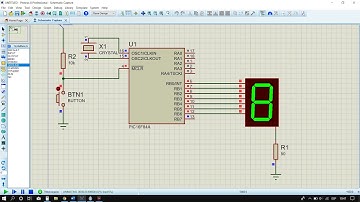 Contador con display 7 segmentos y PIC 16F84A