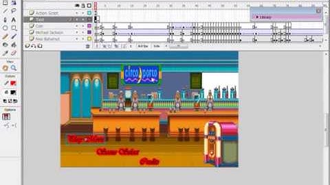 How to make a menu button in macromedia flash 8!