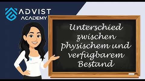 SAP |  Unterschied zwischen physischem und verfügbarem Bestand