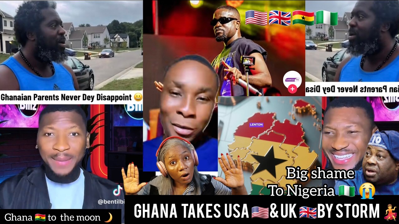 OMG😲💃NIGERIANS🇳🇬IN TEARS😭ASGHANAIANS🇬🇭ARE CURRENTLY TRENDING IN USA🇺🇸&UK🇬🇧FOR THIS ACT👌