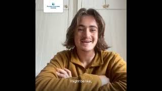 William reveals why he is grateful to Access Courses Online - student review