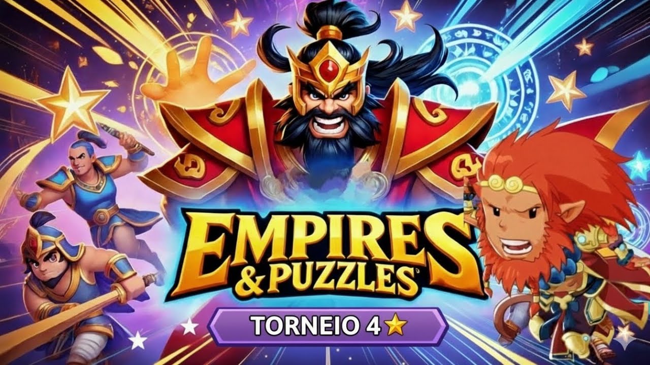Empires & Puzzles: Dragon Dawn TORNEIO 4️⃣⭐ SA dragão 🐲🐉🏁