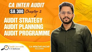 PART 2 CA INTER SA 300 AUDIT STRATEGY AUDIT PLANNING AUDIT PROGRAMME PART 2 MALAYALAM - ENGLISH