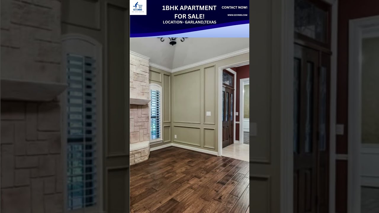 1 BHK APARTMENT FOR SALE IN GARLAND,TX