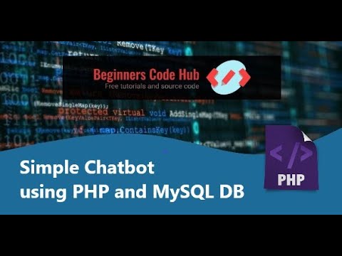 Simple ChatBot using PHP and MYSQL for Beginners Demo