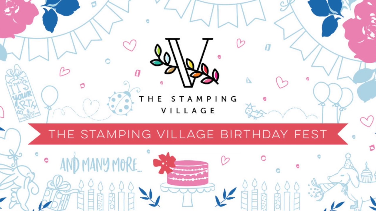 The Stamping Village Birthday Fest Hop with Hero Arts YouTube